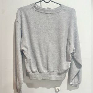 Reflex- Life is out there Ribbed Silver Crewneck Size Large